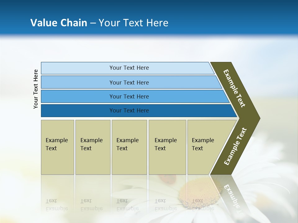 Meadow Peace Camomile PowerPoint Template