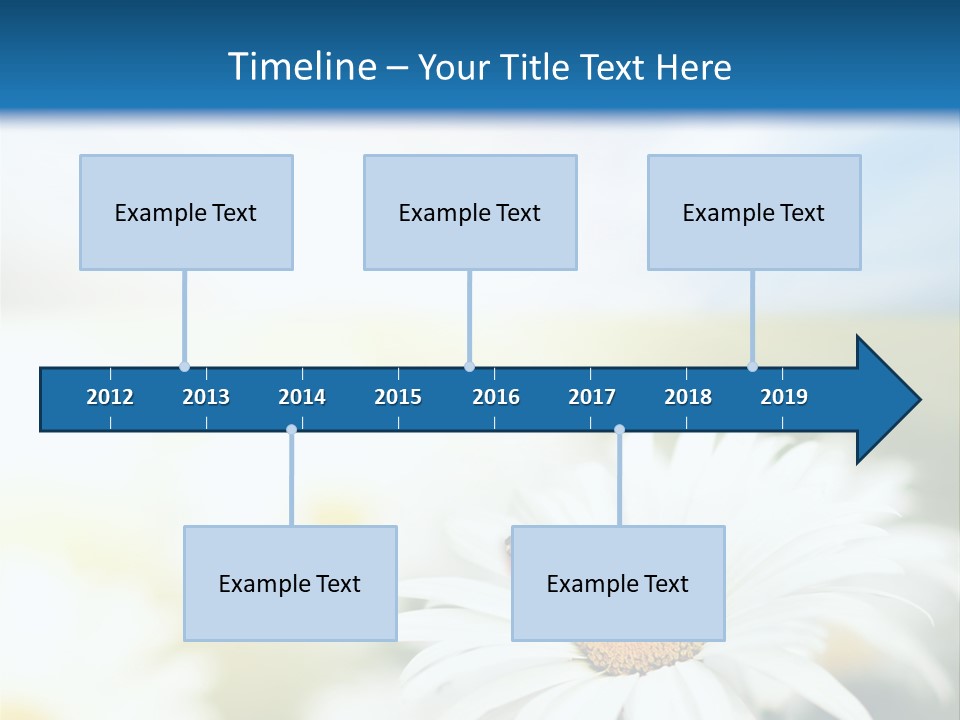 Meadow Peace Camomile PowerPoint Template