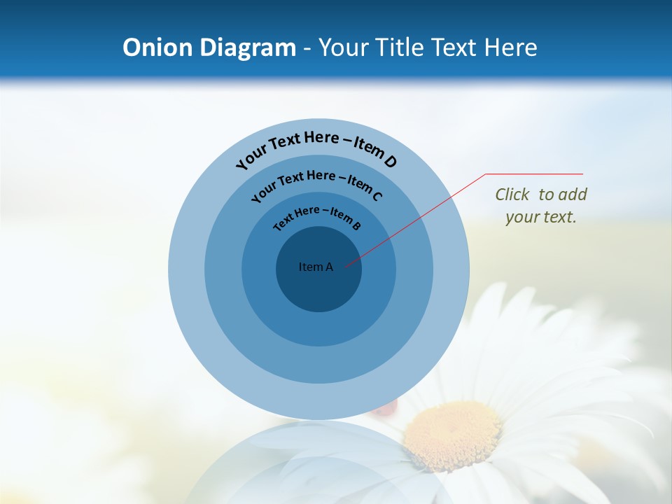 Meadow Peace Camomile PowerPoint Template