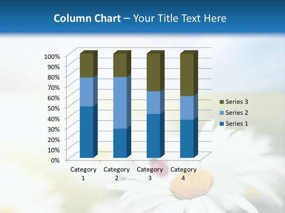 Meadow Peace Camomile PowerPoint Template