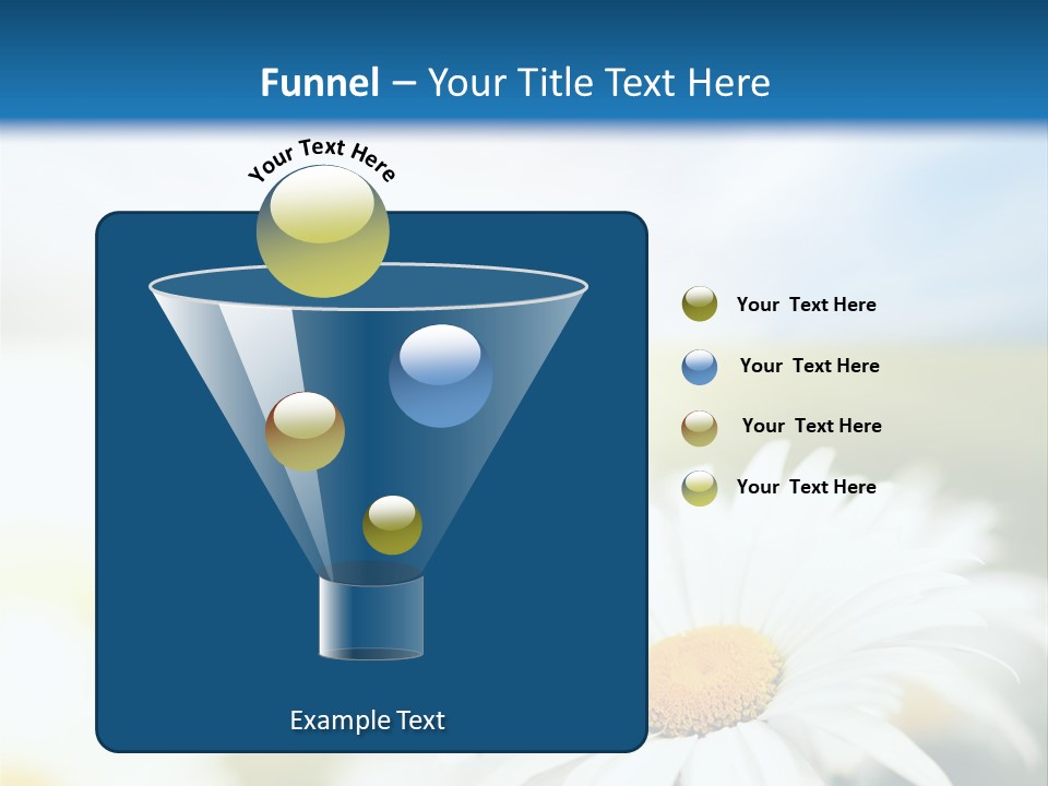 Meadow Peace Camomile PowerPoint Template