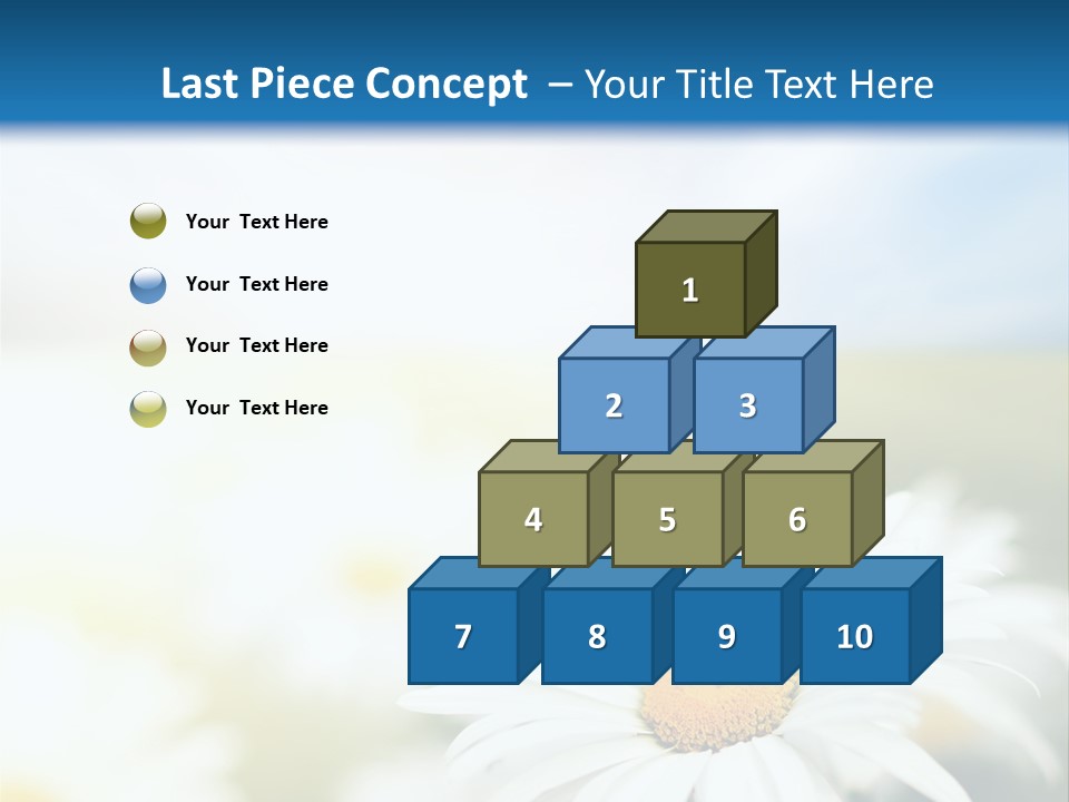 Meadow Peace Camomile PowerPoint Template