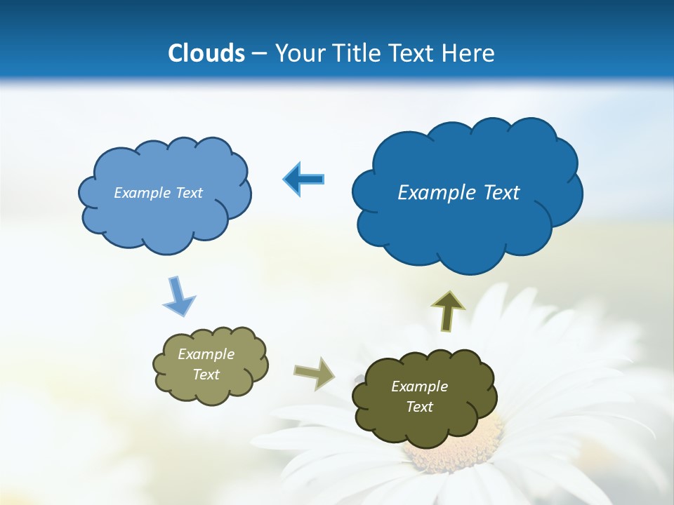 Meadow Peace Camomile PowerPoint Template
