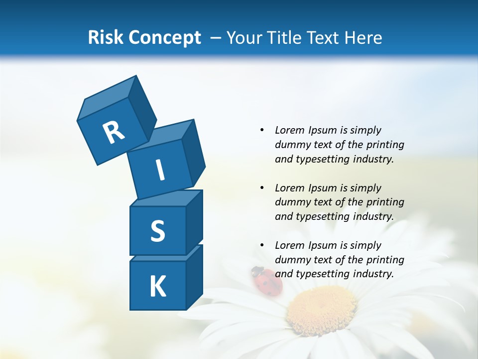 Meadow Peace Camomile PowerPoint Template