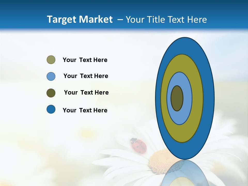 Meadow Peace Camomile PowerPoint Template