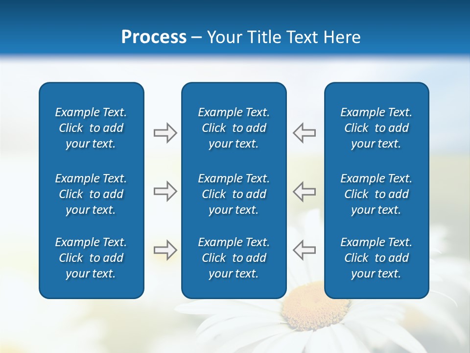 Meadow Peace Camomile PowerPoint Template