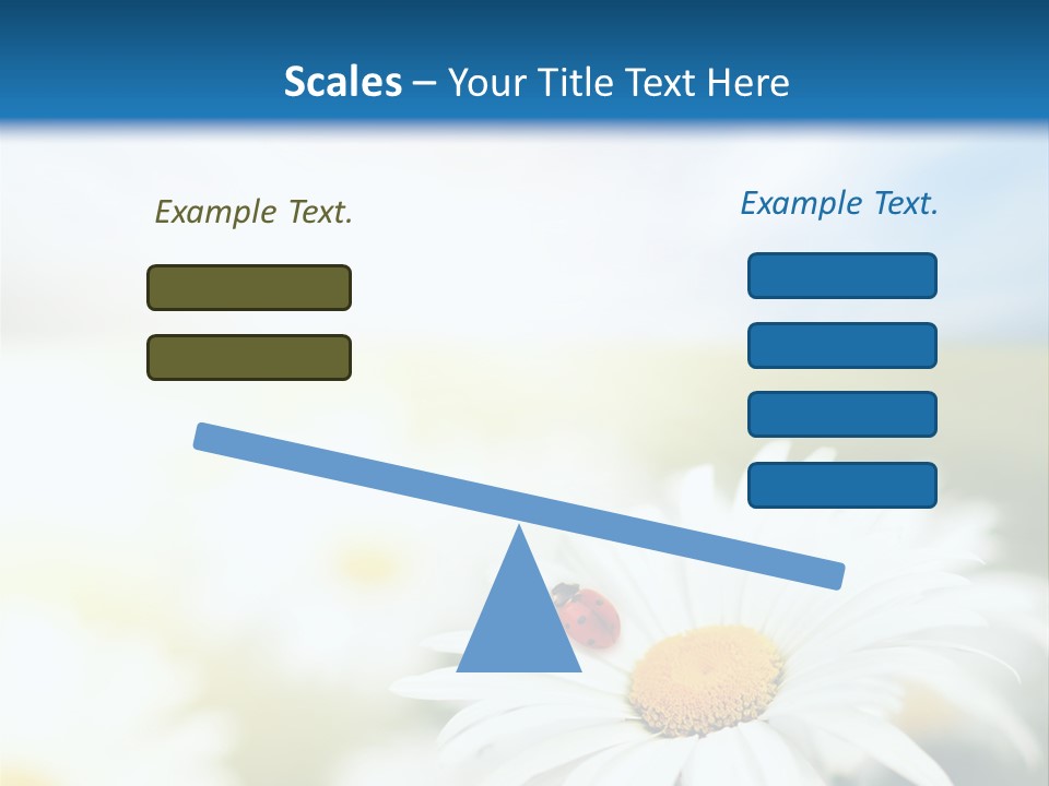 Meadow Peace Camomile PowerPoint Template
