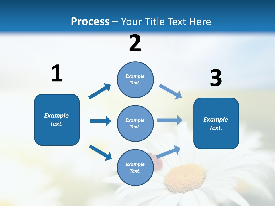 Meadow Peace Camomile PowerPoint Template