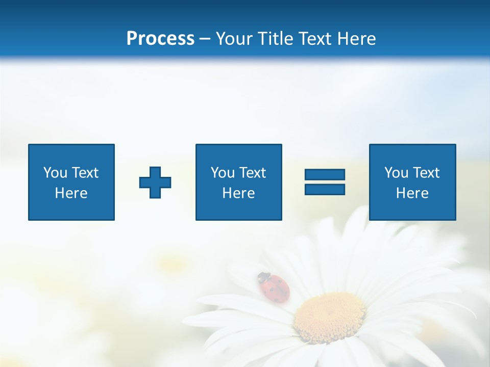 Meadow Peace Camomile PowerPoint Template