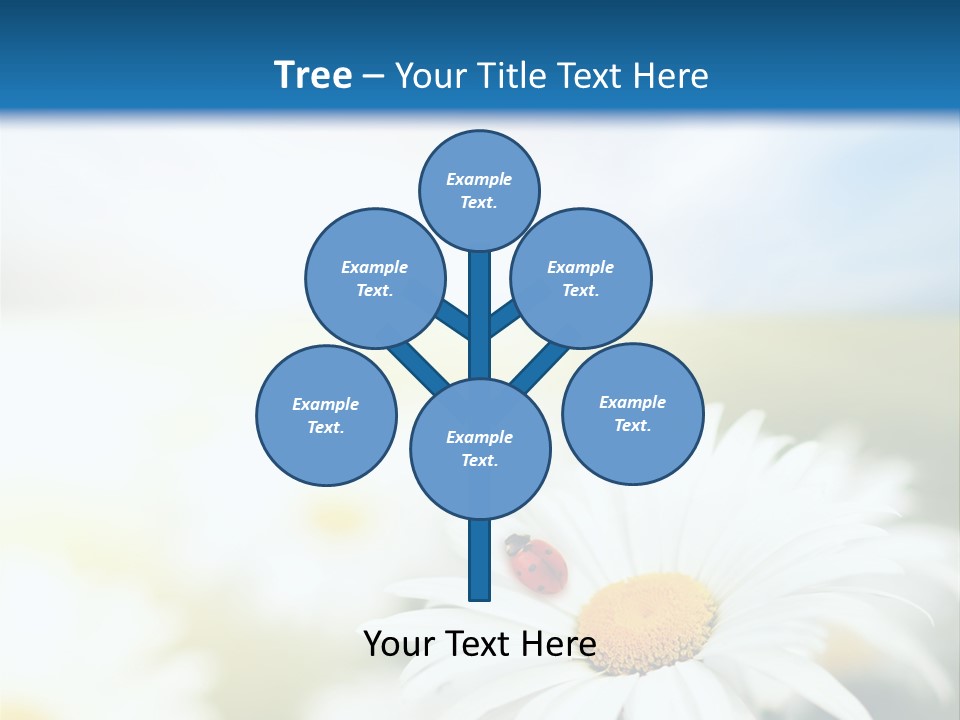 Meadow Peace Camomile PowerPoint Template
