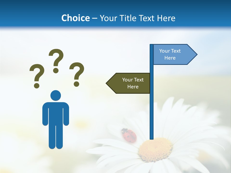 Meadow Peace Camomile PowerPoint Template