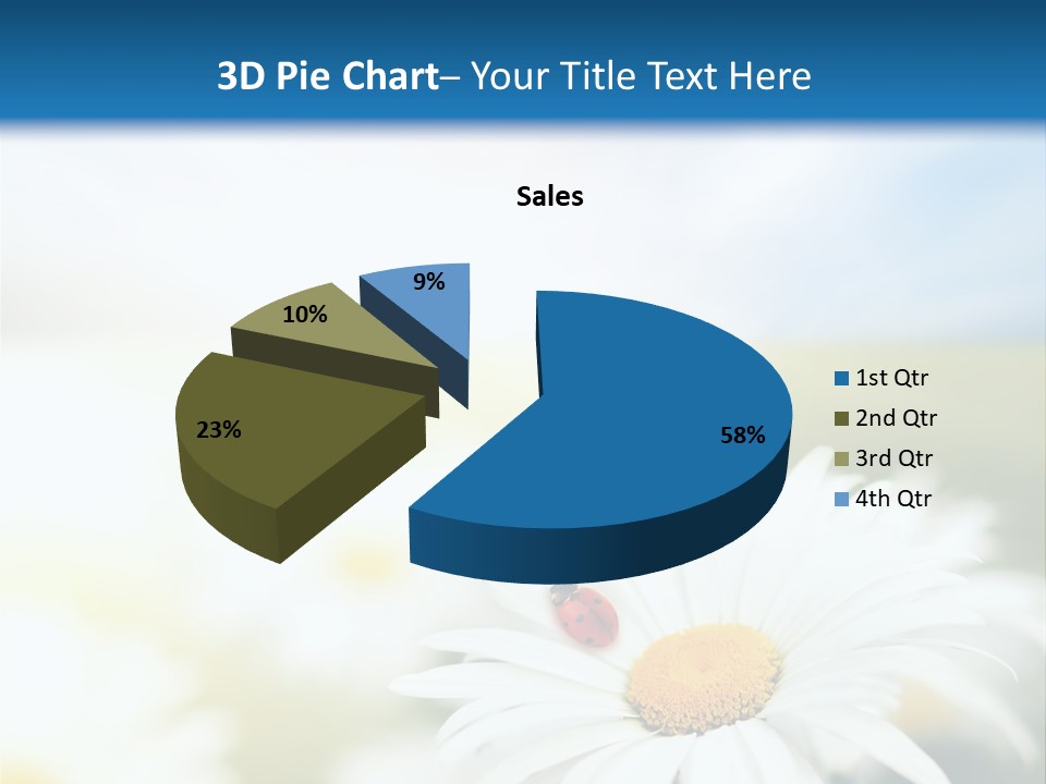 Meadow Peace Camomile PowerPoint Template