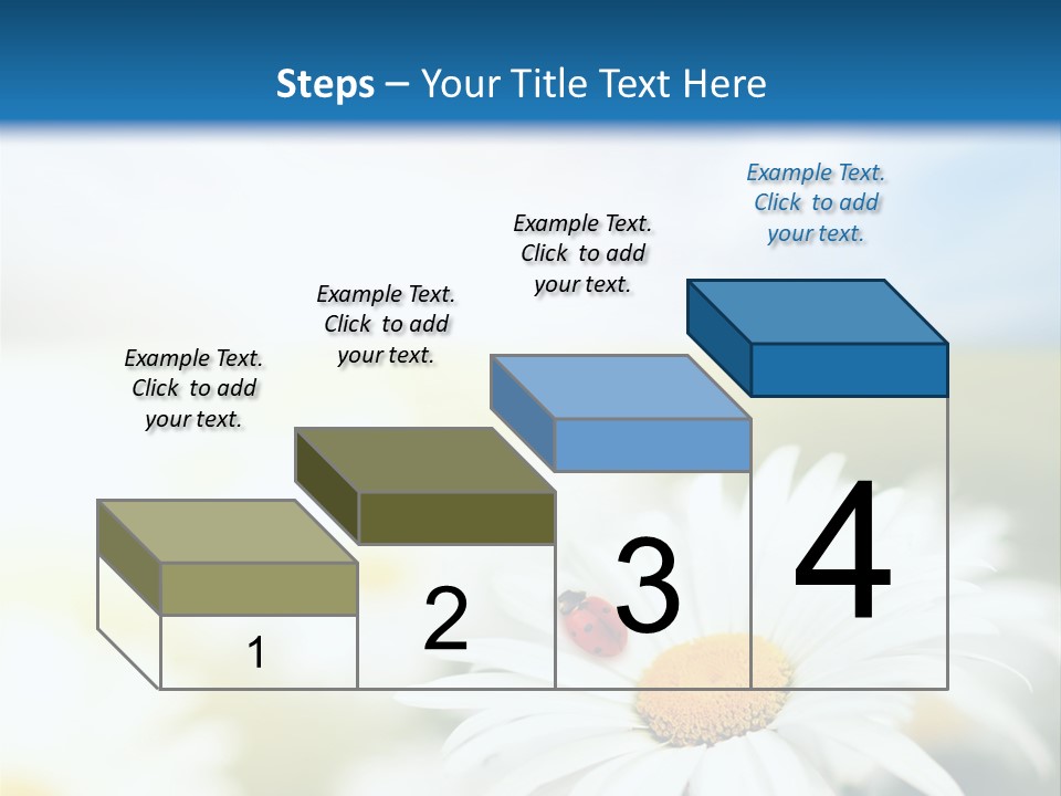 Meadow Peace Camomile PowerPoint Template