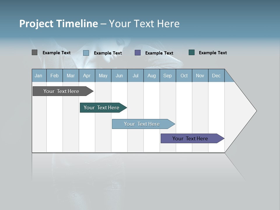 A Woman With Her Hair Blowing In The Wind PowerPoint Template