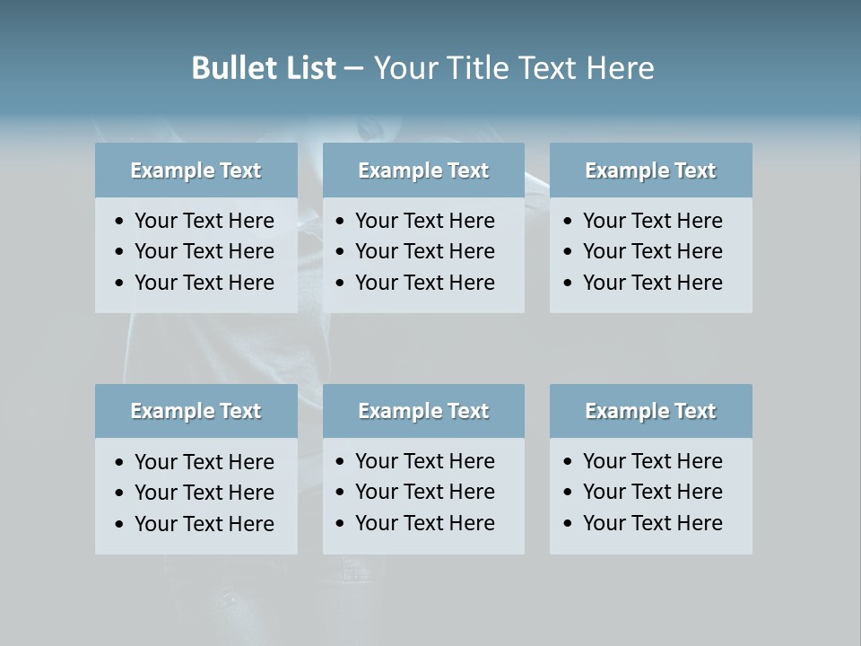 A Woman With Her Hair Blowing In The Wind PowerPoint Template