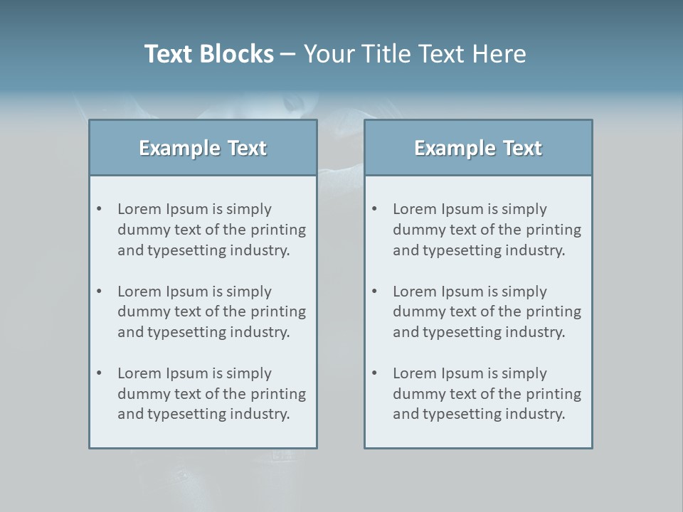 A Woman With Her Hair Blowing In The Wind PowerPoint Template