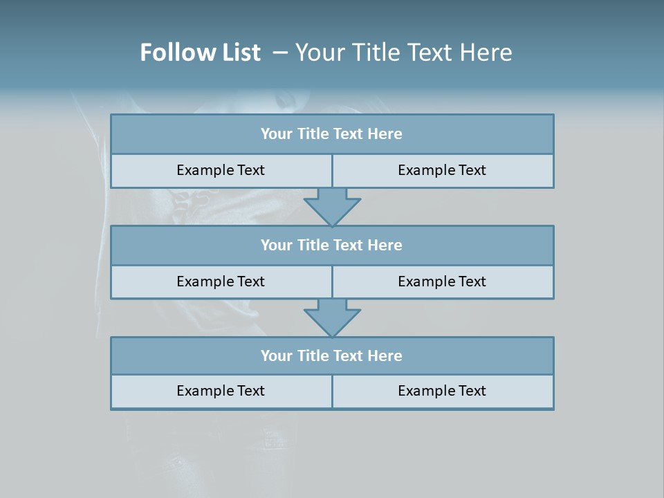 A Woman With Her Hair Blowing In The Wind PowerPoint Template