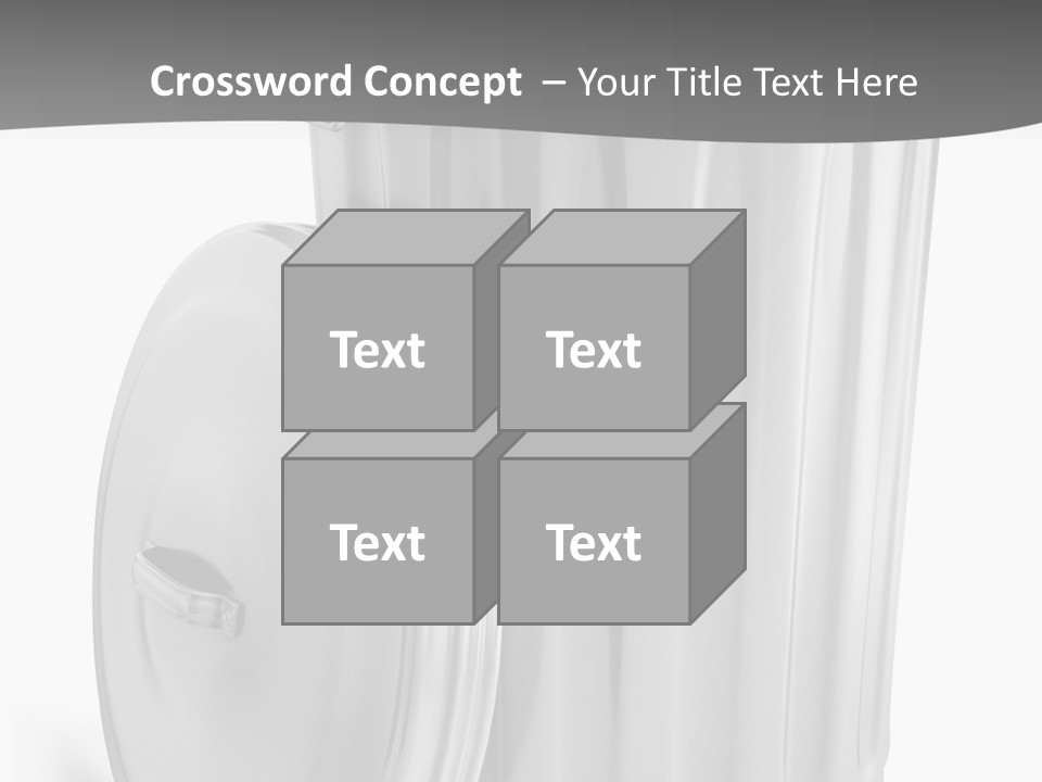 Isolated Obsolete Metallic PowerPoint Template