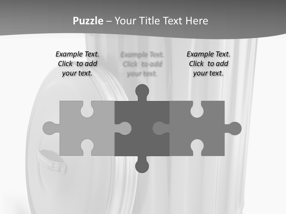 Isolated Obsolete Metallic PowerPoint Template