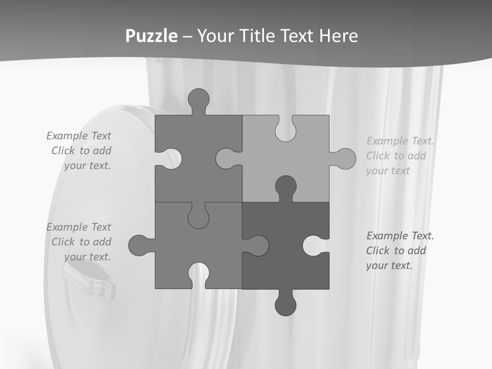 Isolated Obsolete Metallic PowerPoint Template