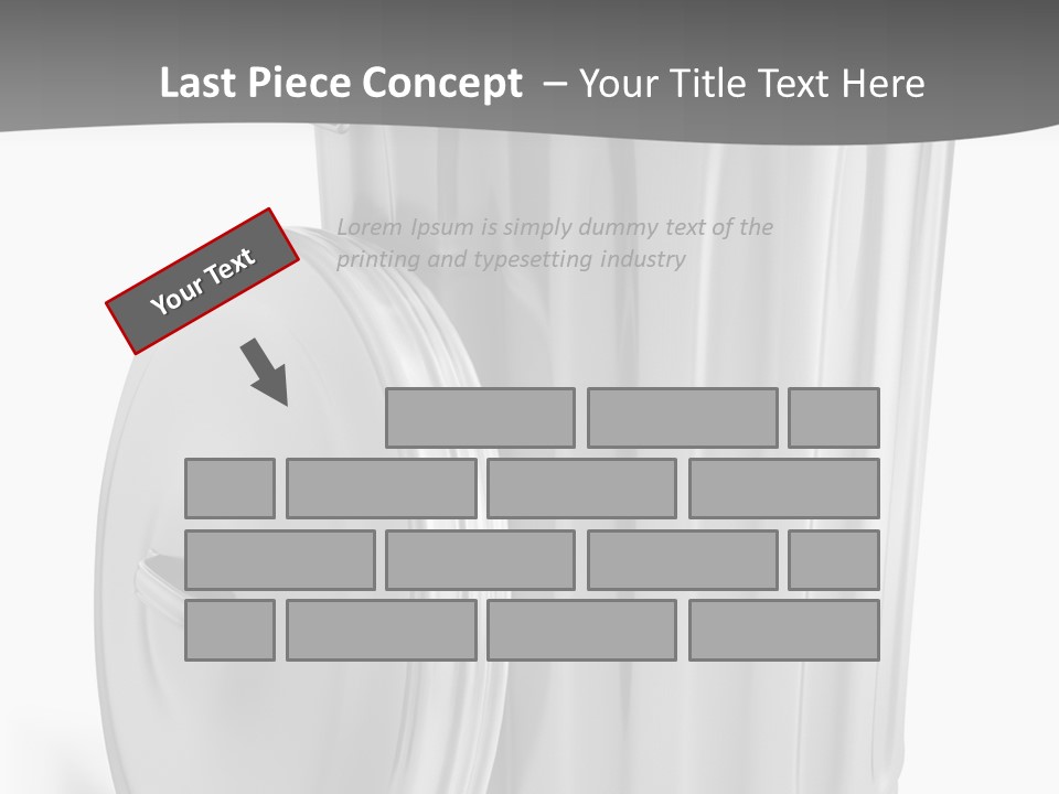 Isolated Obsolete Metallic PowerPoint Template