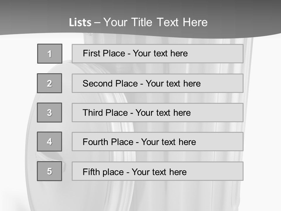 Isolated Obsolete Metallic PowerPoint Template