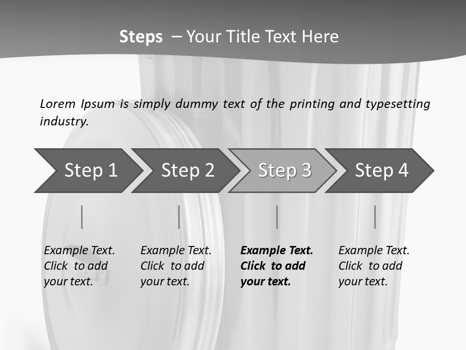 Isolated Obsolete Metallic PowerPoint Template