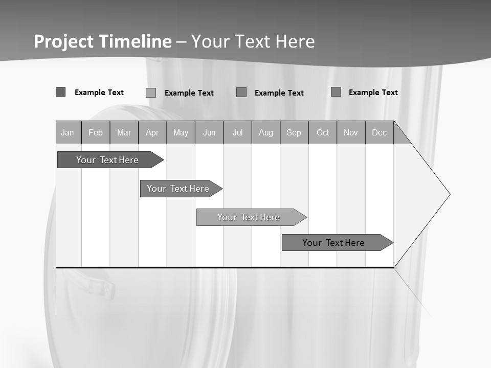 Isolated Obsolete Metallic PowerPoint Template