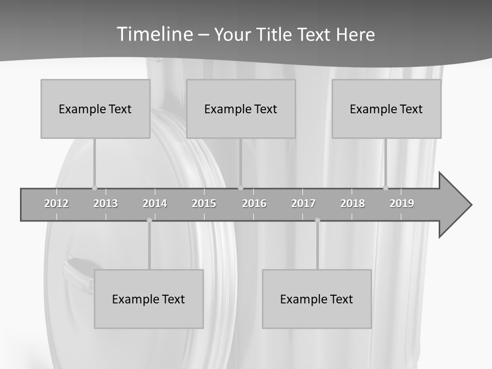 Isolated Obsolete Metallic PowerPoint Template
