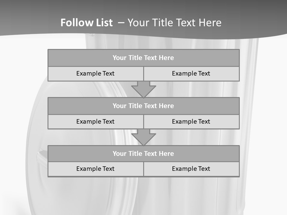 Isolated Obsolete Metallic PowerPoint Template