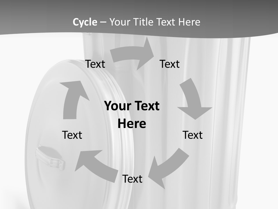 Isolated Obsolete Metallic PowerPoint Template