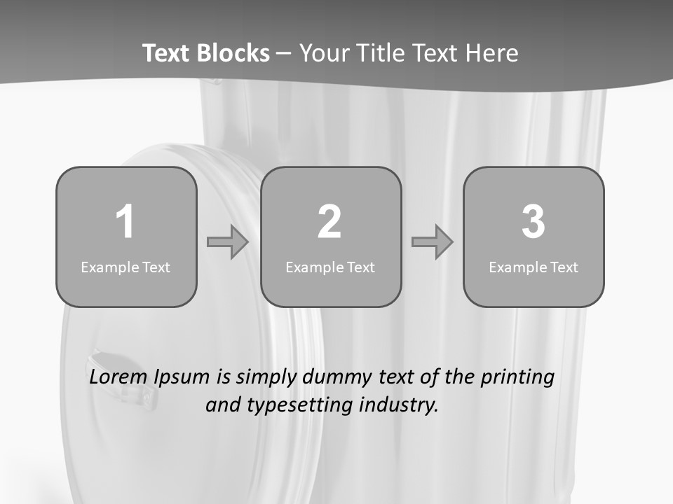 Isolated Obsolete Metallic PowerPoint Template