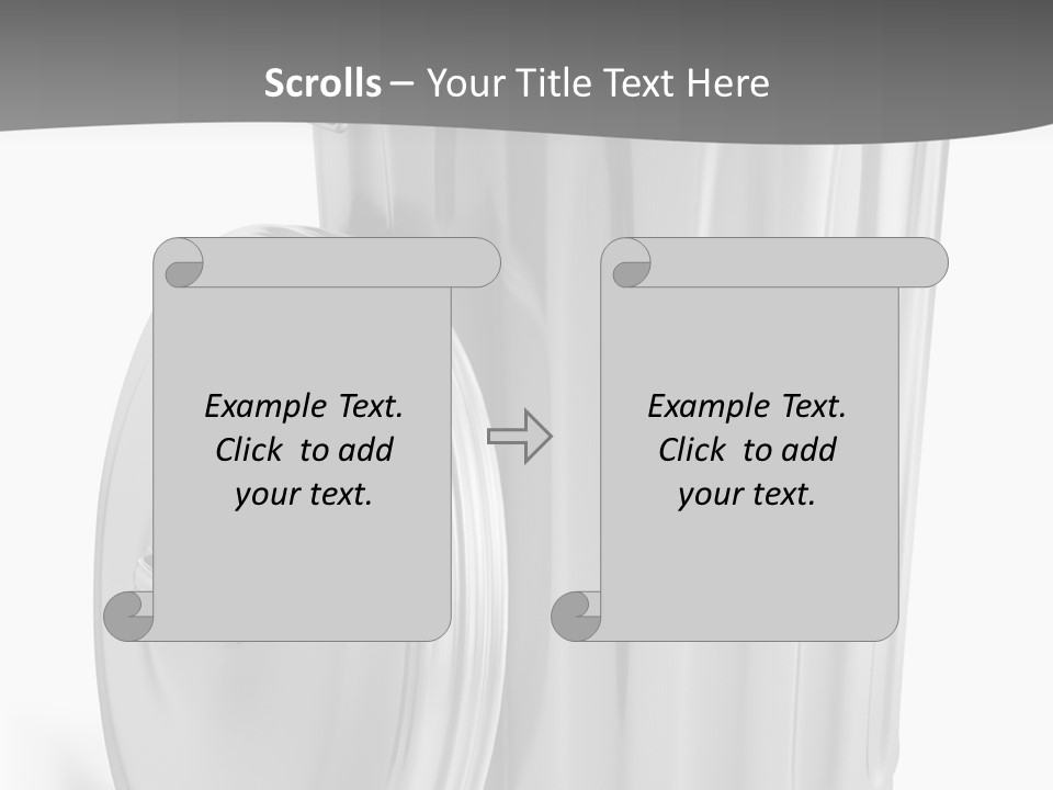 Isolated Obsolete Metallic PowerPoint Template