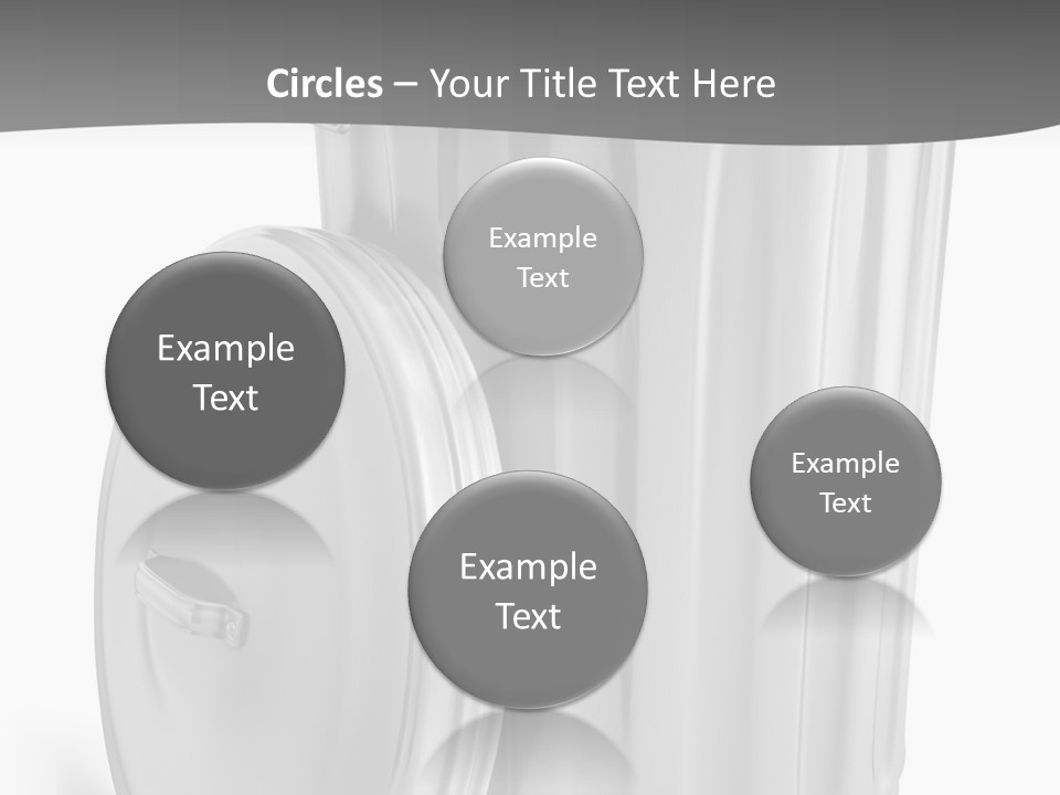 Isolated Obsolete Metallic PowerPoint Template