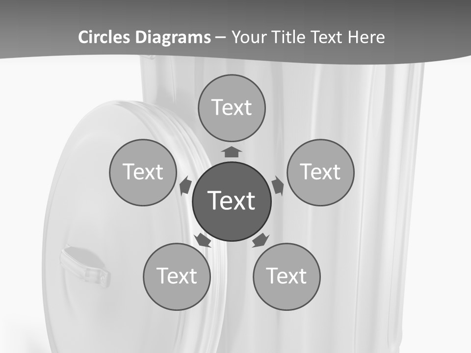 Isolated Obsolete Metallic PowerPoint Template