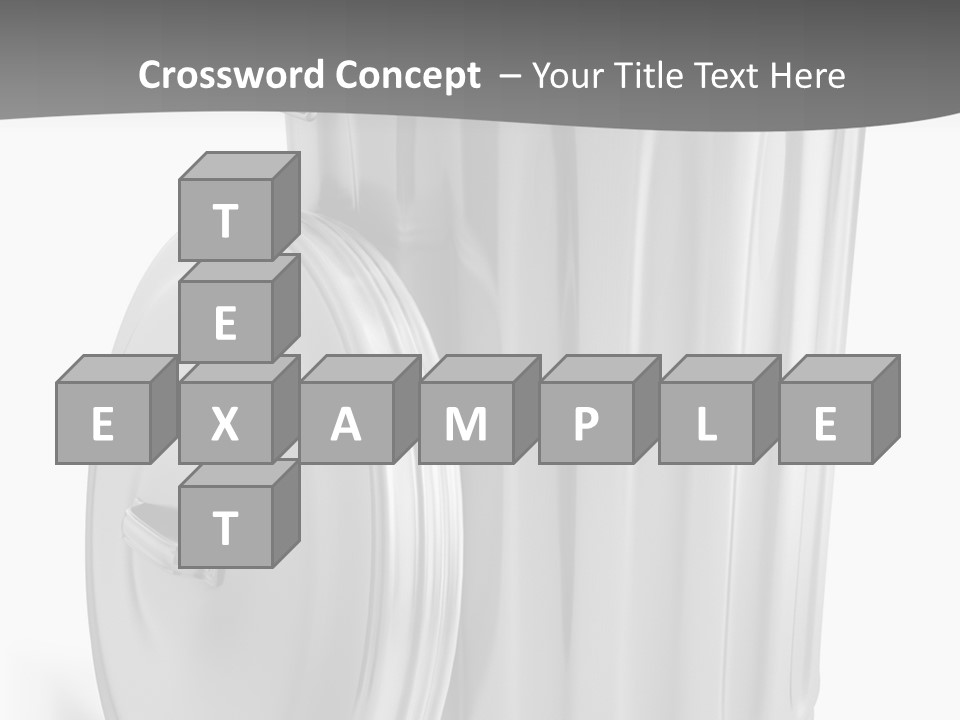 Isolated Obsolete Metallic PowerPoint Template