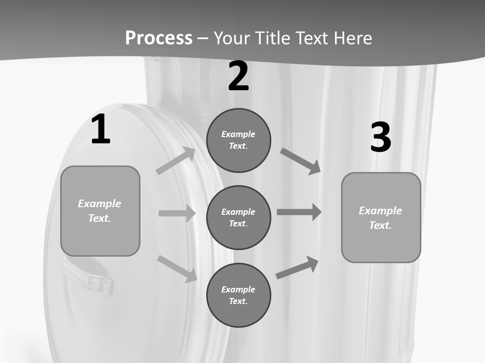 Isolated Obsolete Metallic PowerPoint Template