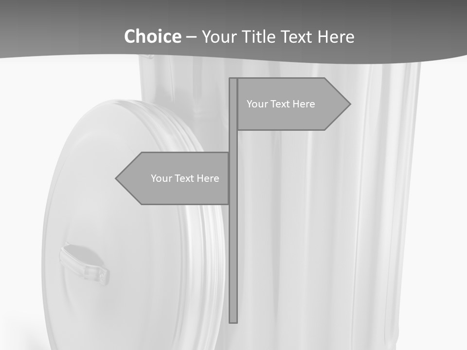 Isolated Obsolete Metallic PowerPoint Template