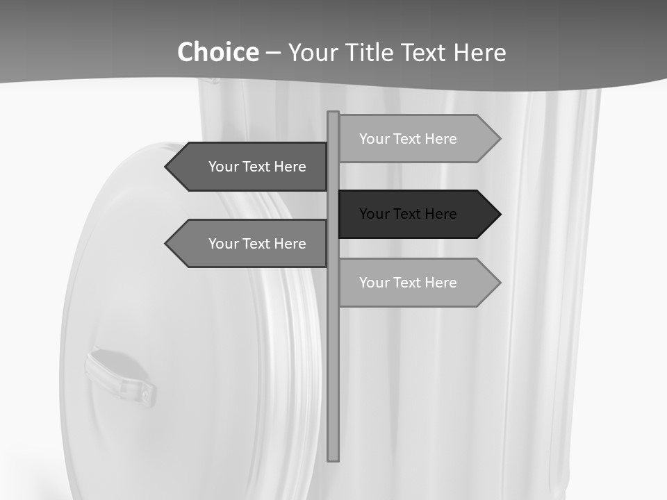 Isolated Obsolete Metallic PowerPoint Template