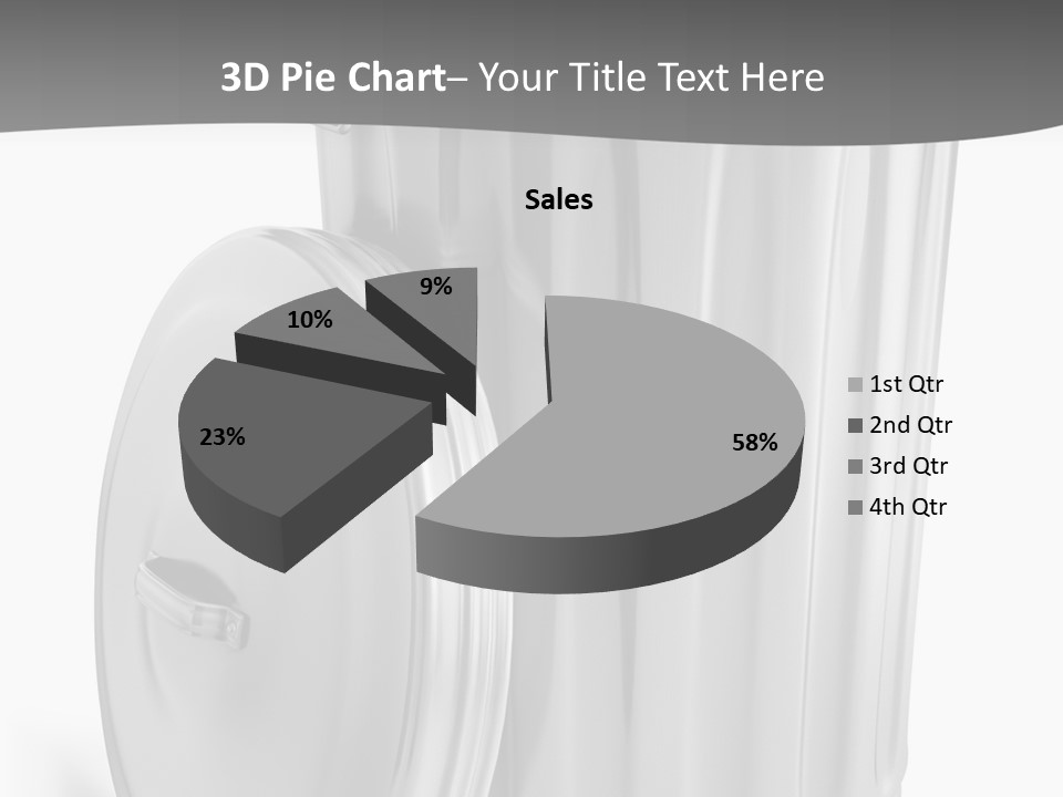 Isolated Obsolete Metallic PowerPoint Template