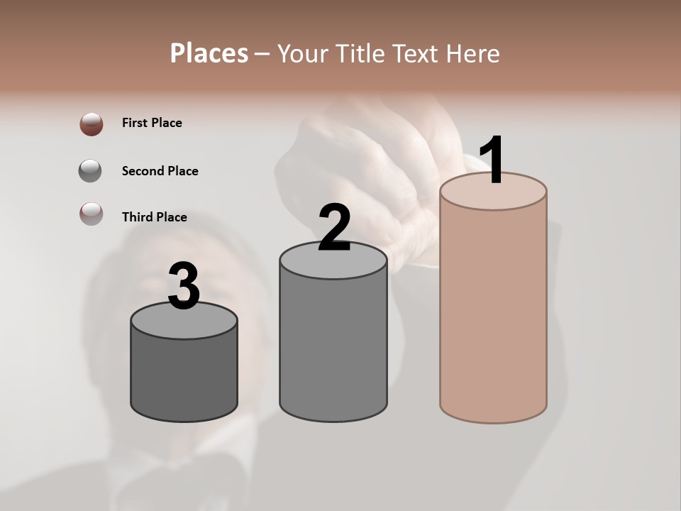Gesture Business People PowerPoint Template