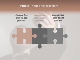 Gesture Business People PowerPoint Template