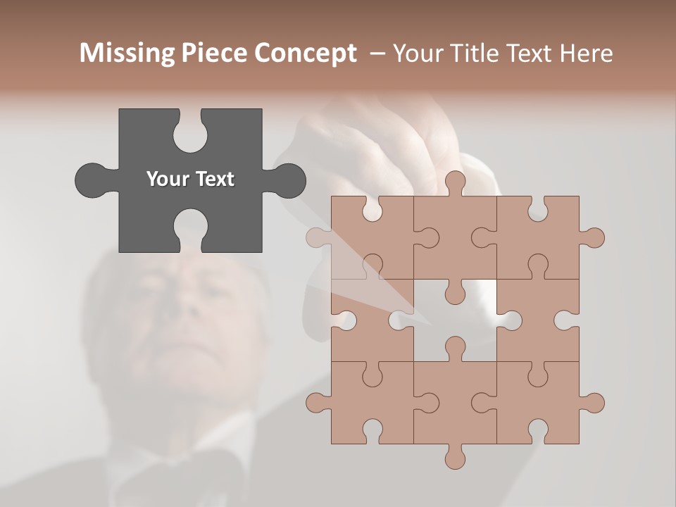 Gesture Business People PowerPoint Template