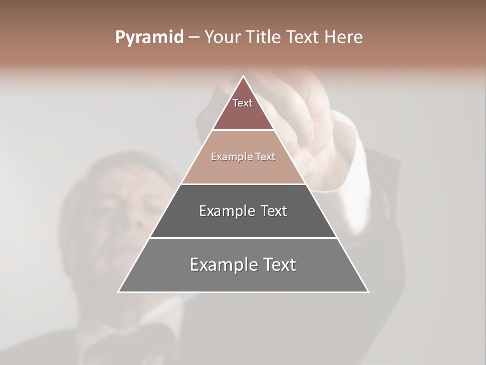 Gesture Business People PowerPoint Template