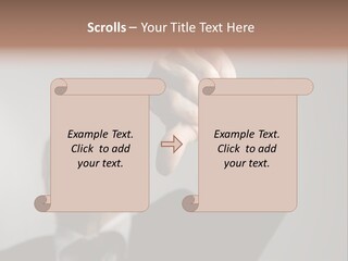 Gesture Business People PowerPoint Template