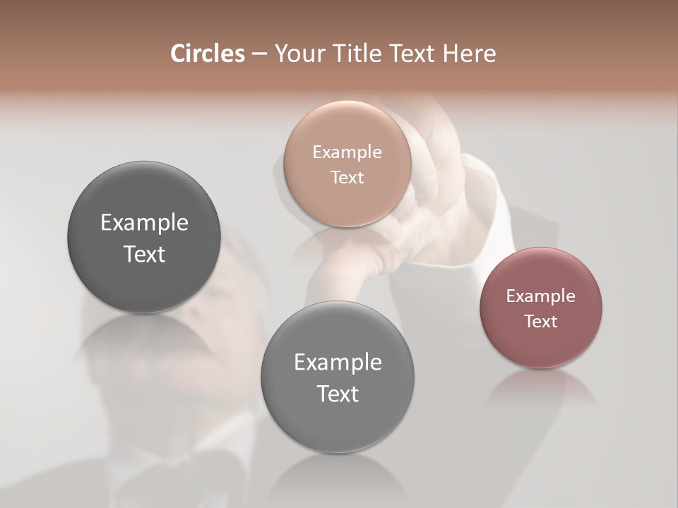Gesture Business People PowerPoint Template