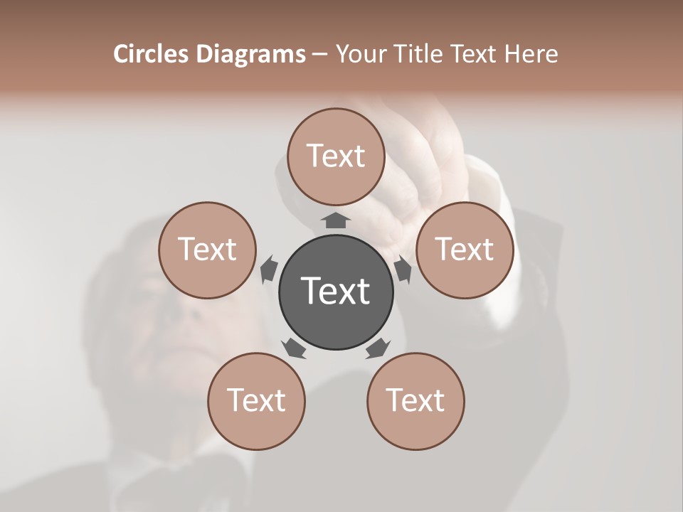 Gesture Business People PowerPoint Template