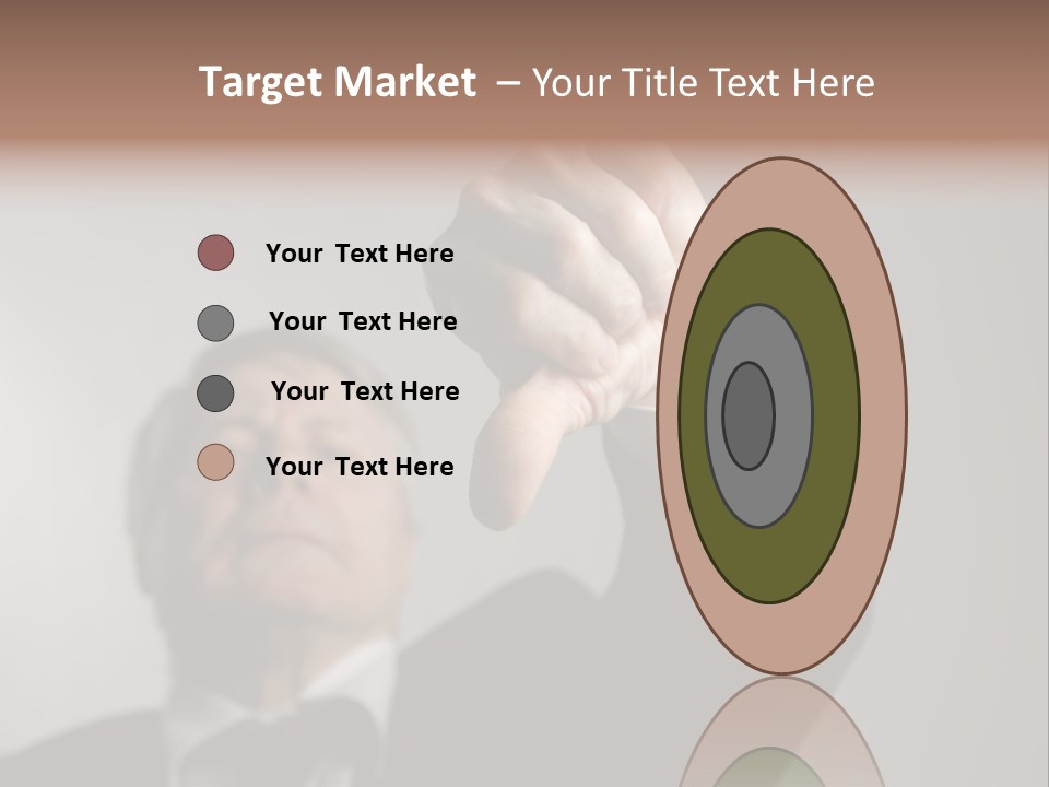 Gesture Business People PowerPoint Template