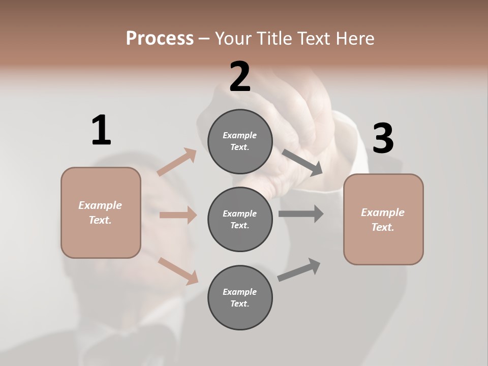 Gesture Business People PowerPoint Template