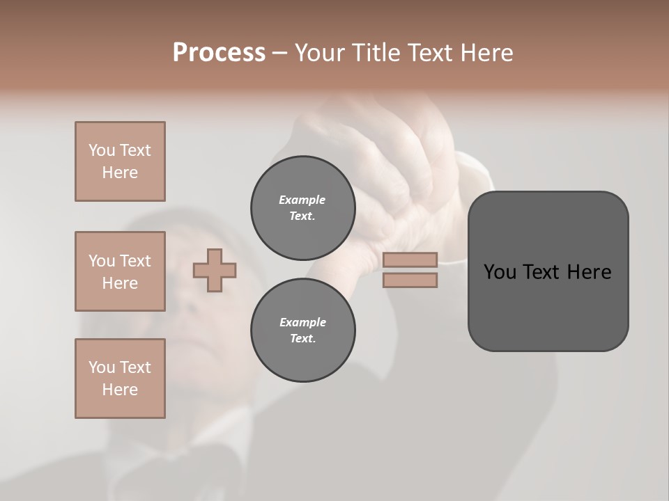 Gesture Business People PowerPoint Template